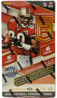 2020 Panini Donruss Elite Football Asia Tmall Edition Hobby Box-1