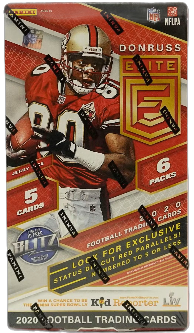 2020 Panini Donruss Elite Football Asia Tmall Edition Hobby Box-1