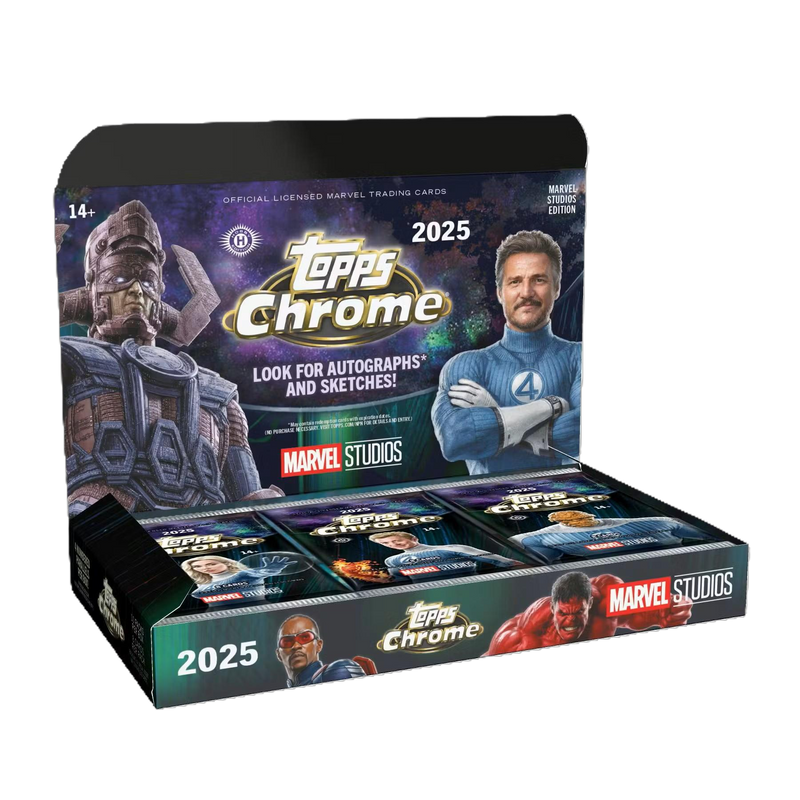 2025 Topps Marvel Studios Chrome Hobby Box-1