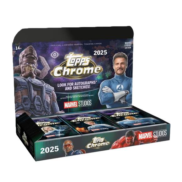 Marvel Studios Chrome Hobby Box (Topps 2024/25) – CardCollector2