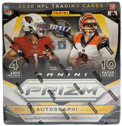 2020 Panini Prizm Football Mega Box (Neon Green Pulsar Prizms)-1