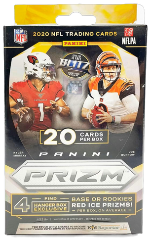 2020 Panini Prizm Football Hanger Box (Red Ice Prizms)