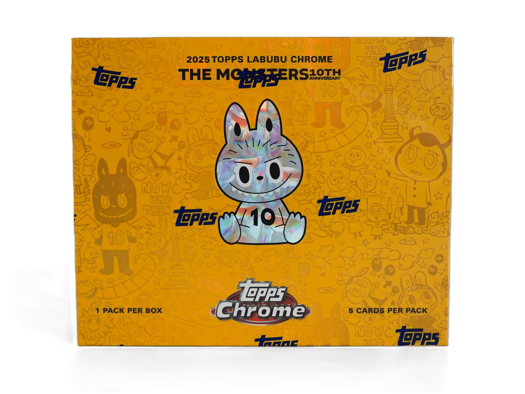 Labubu Chrome Hobby Box (Topps 2025)-1