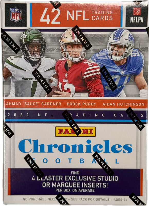 Product 2022 Panini Chronicles Football Blaster Box Link