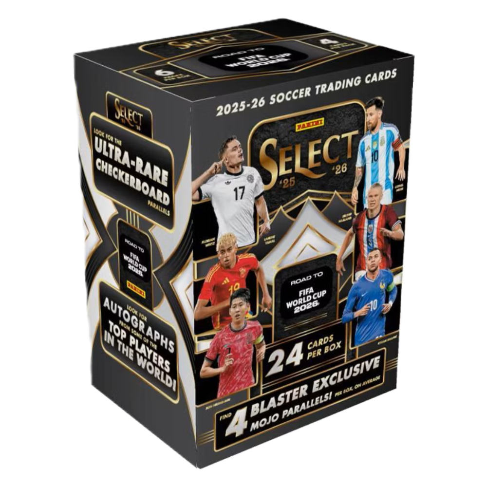 2025/26 Panini Select Road To FIFA World Cup Soccer Blaster Box