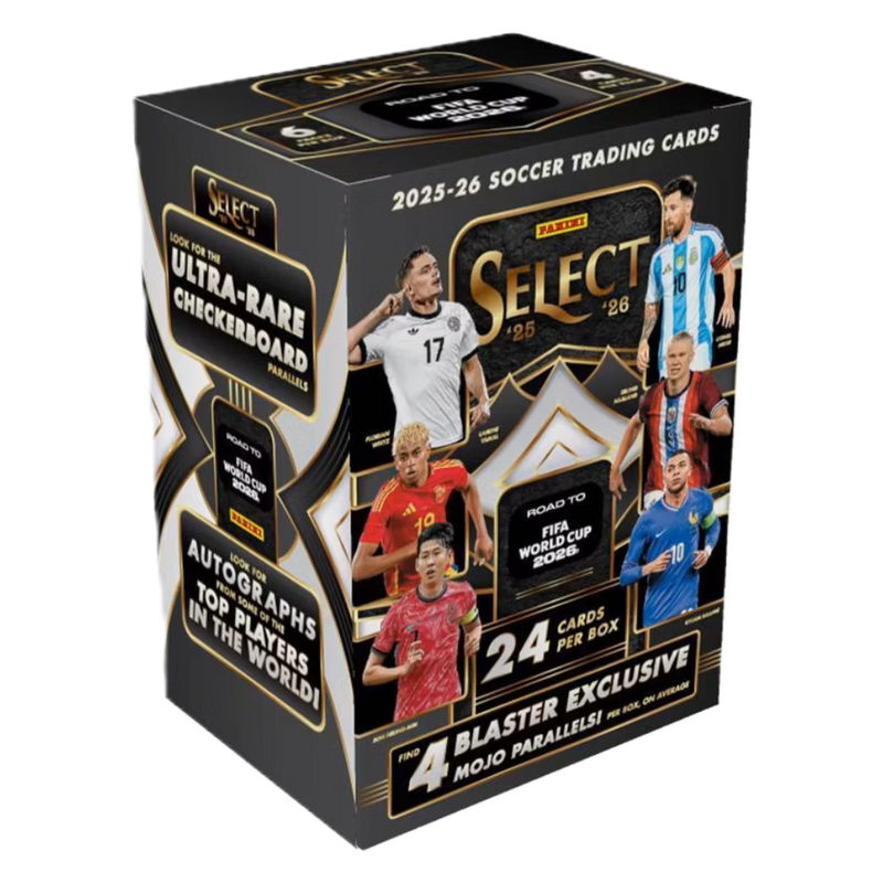2025/26 Panini Select Road To FIFA World Cup Soccer Blaster Box-1