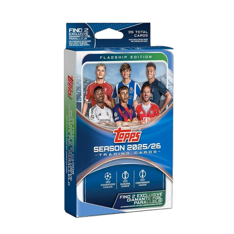 2025-26 Topps UEFA Club Competitions Hanger Box