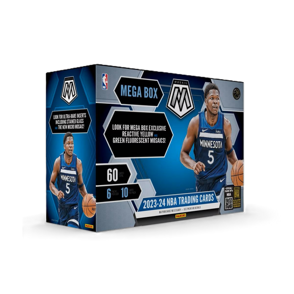 Product 2023-24 Panini Mosaic Basketball Mega Box (Yellow & Green Prizms) Link