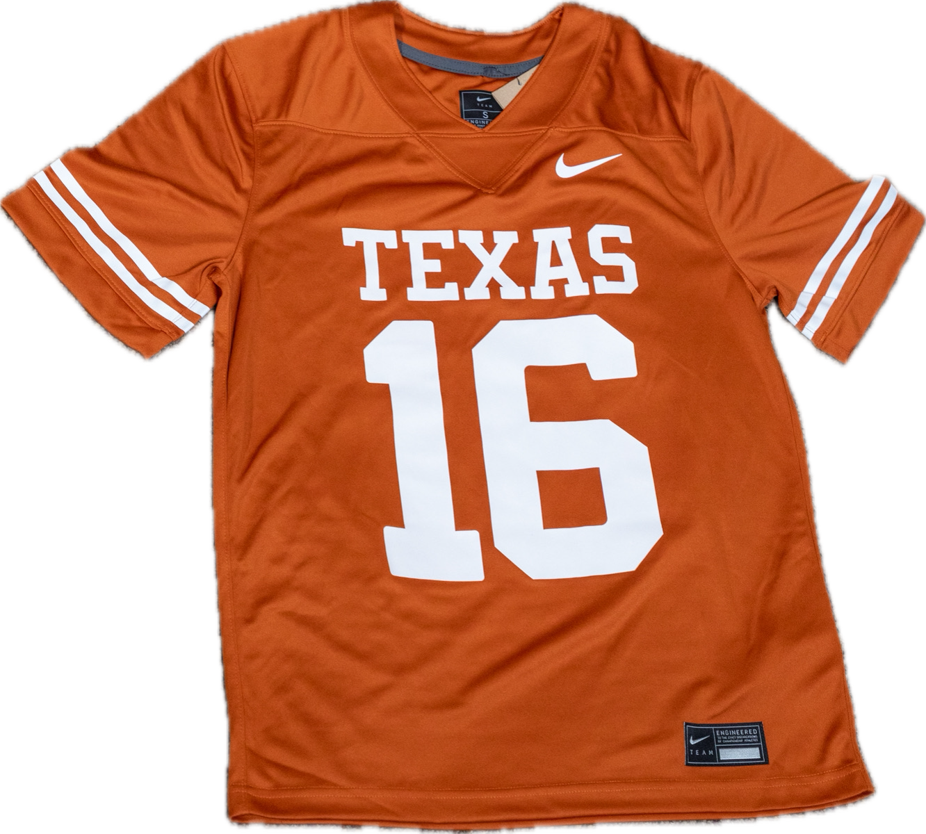 Arch Manning Autographed University of Texas Orange Nike Replica Jersey-2