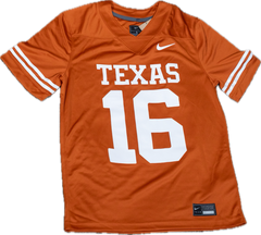 Arch Manning Autographed University of Texas Orange Nike Replica Jersey-2
