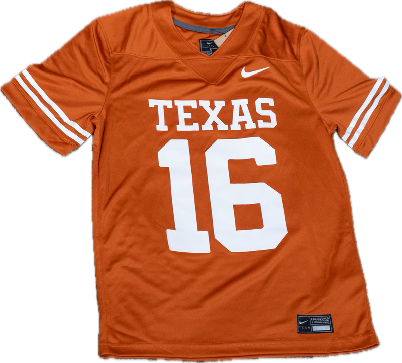 Arch Manning Autographed University of Texas Orange Nike Replica Jersey-2
