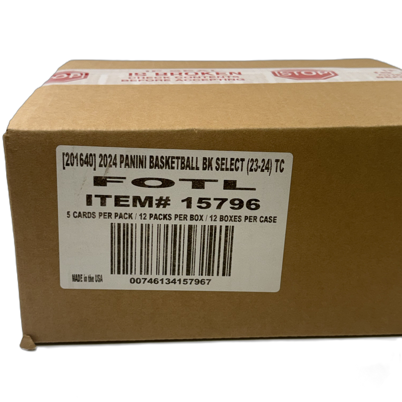 2023/24 Panini Select Basketball 1st Off The Line FOTL Hobby 12-Box Case-2
