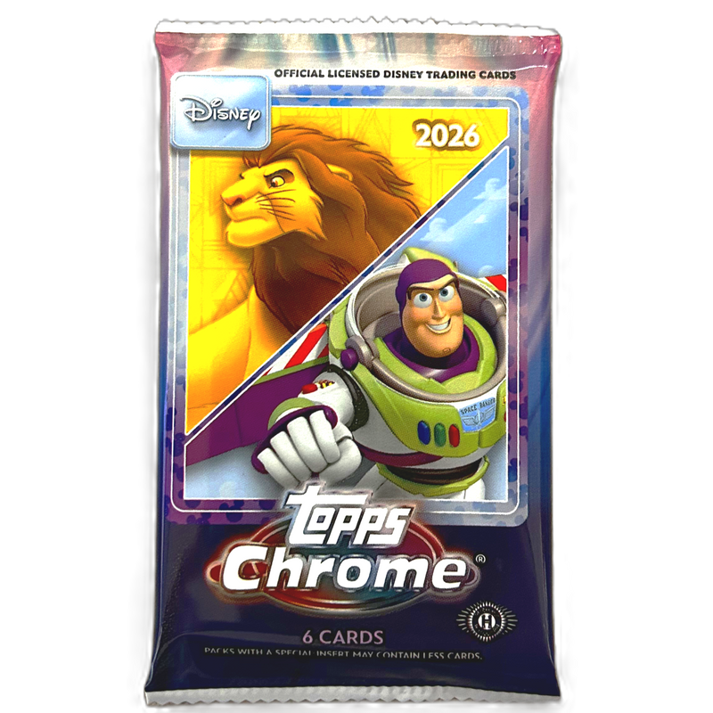 2026 Topps Disney Chrome Hobby Pack-1