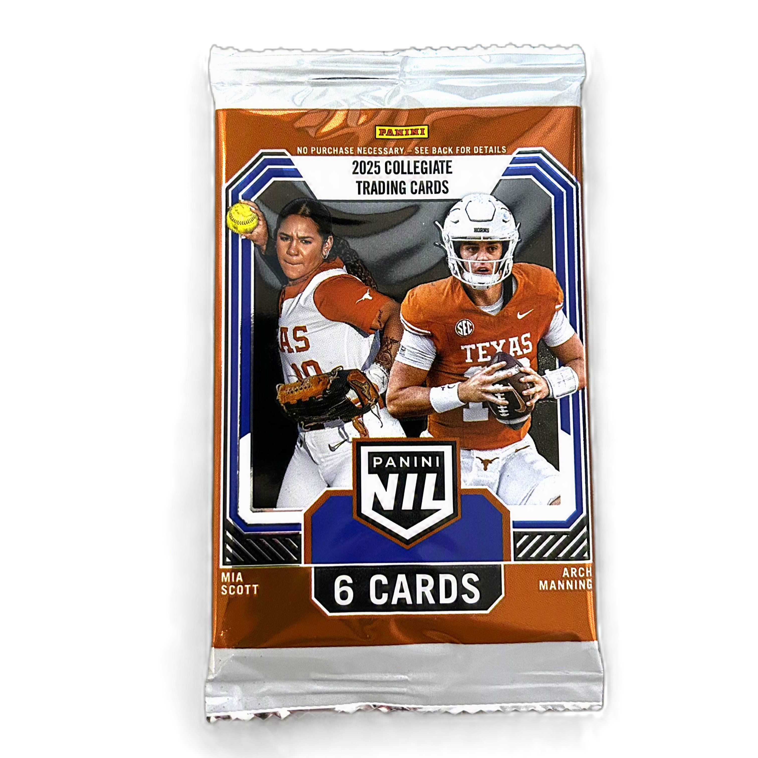 2025 Panini NIL Texas Longhorns Hobby Pack
