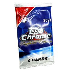 2021 Topps Chrome MLS Soccer Sapphire Edition Hobby Pack-1