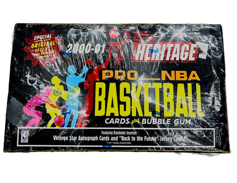 2000/01 Topps Heritage Basketball Hobby Box-1