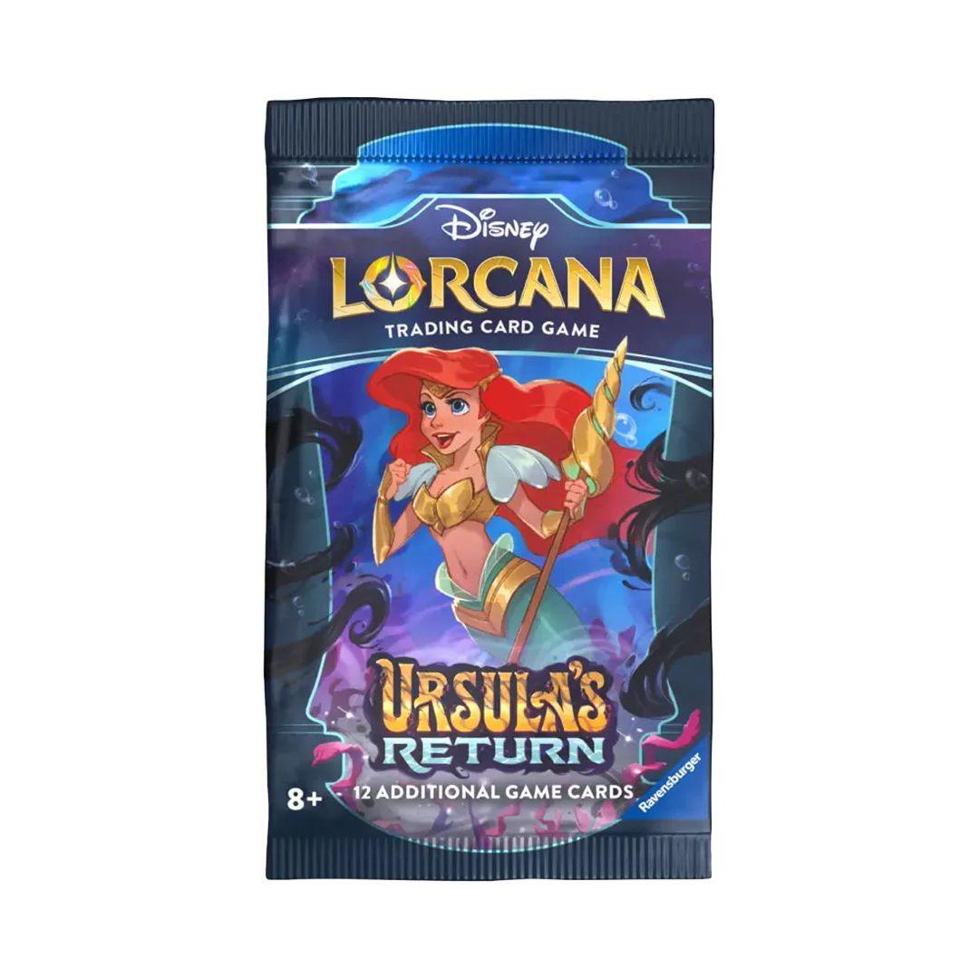 Disney Lorcana: Ursula's Return Booster Pack CardCollector2 Disney Lorcana: Ursula's Return Booster Pack CardCollector2