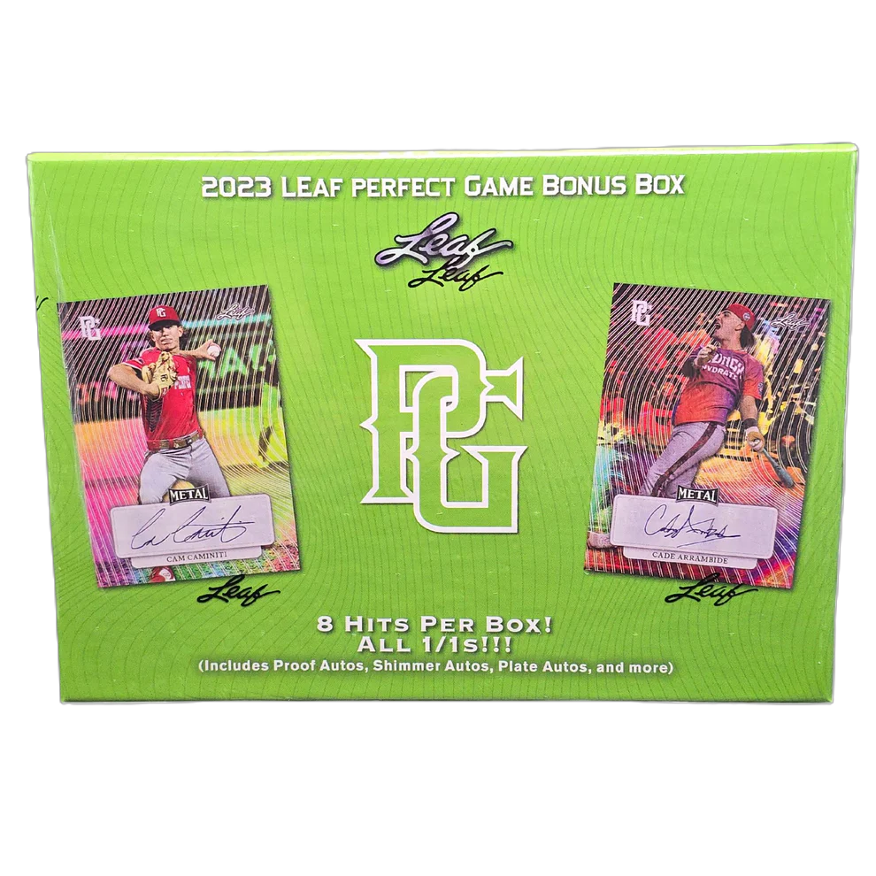 2023 Leaf Perfect Game Baseball Bonus Box-1