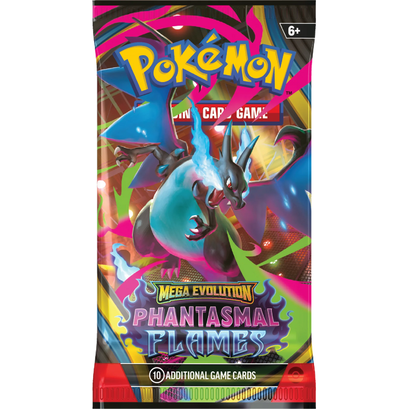Pokémon Phantasmal Flames Booster Pack ME02-1