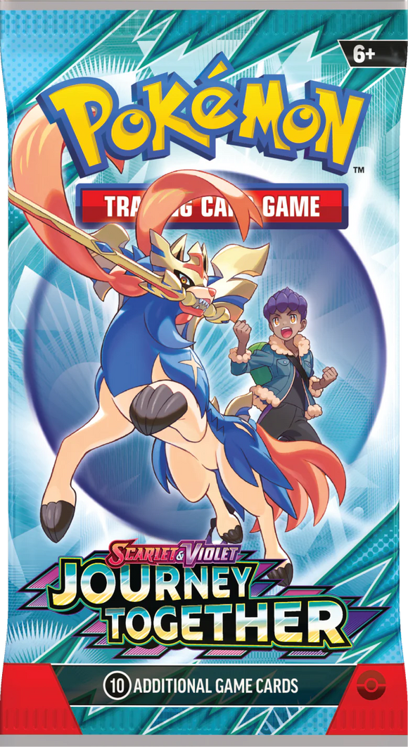 Pokemon Scarlet Violet Journey Together Booster Pack CardCollector2 Pokemon scarlet violet journey together booster pack cardcollector2