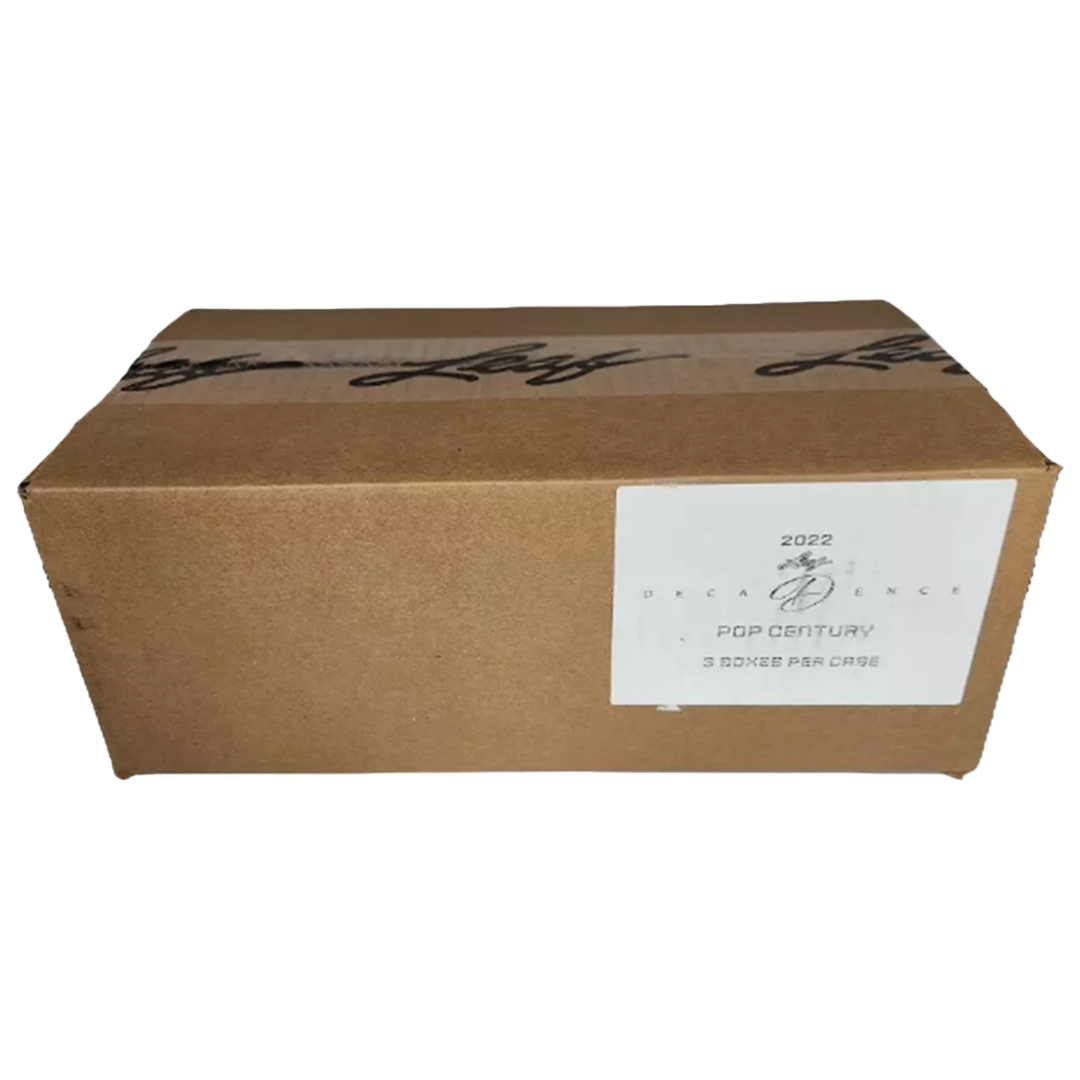 2022 Leaf Decadence Pop Century Hobby 3 Box Case-1