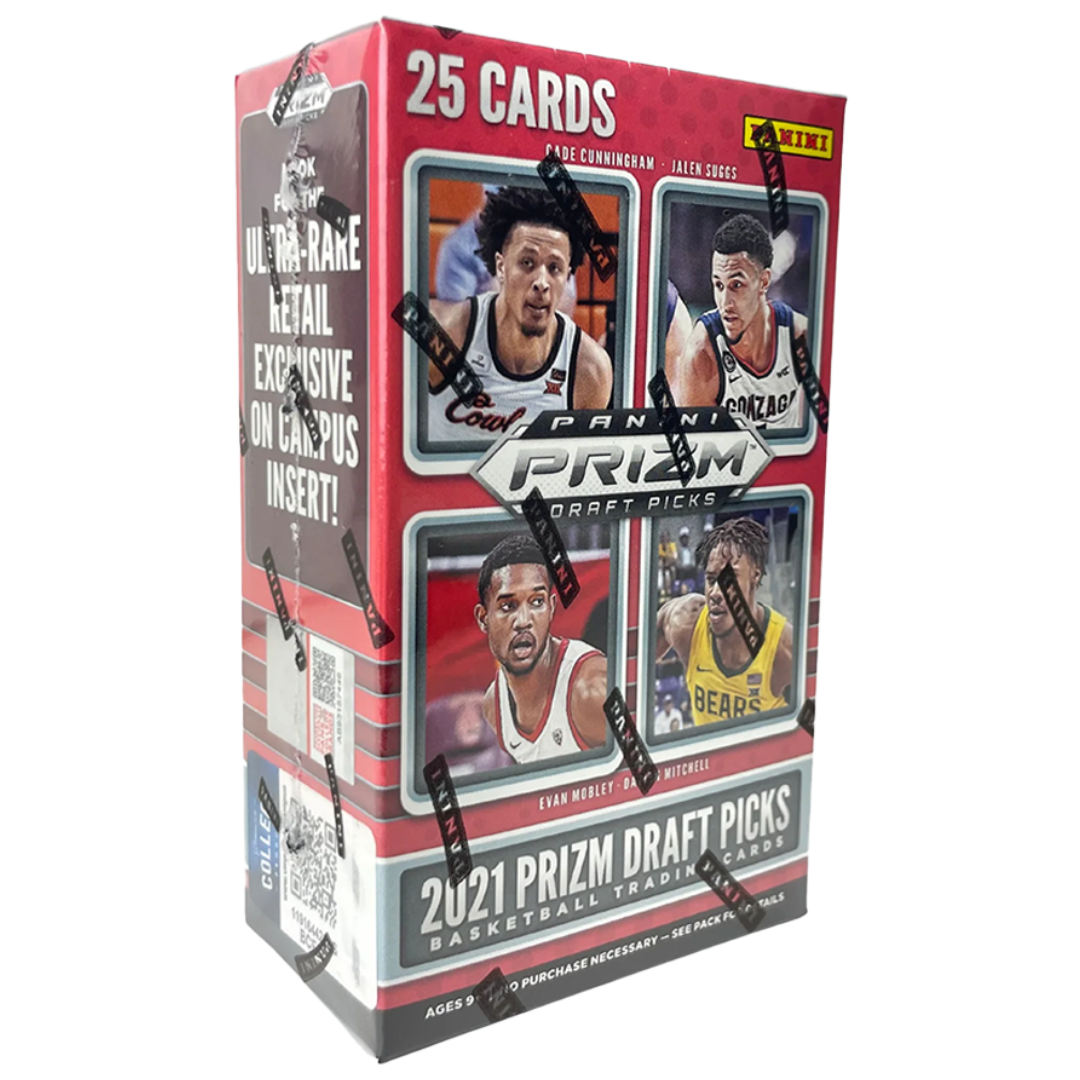 2021-22 Panini Prizm Collegiate Draft Picks Basketball Cereal Box
