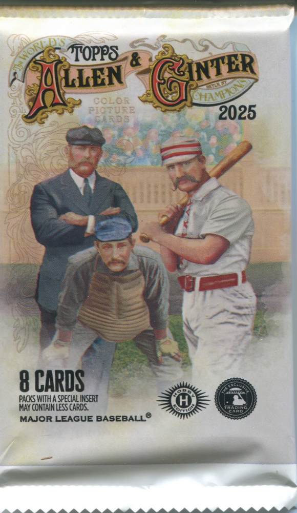 Product 2025 Topps Allen & Ginter Baseball Hobby Pack Link