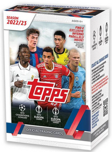 2022-23 Topps UEFA Club Competitions Soccer Blaster Box