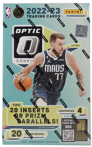 2022-23 Panini Donruss Optic Basketball Retail 20-Pack Box