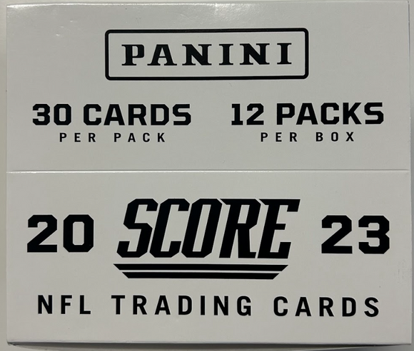 2023 Panini Score Football Value Pack Box