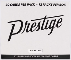 2023 Panini Prestige Football Jumbo Value 12-Pack Box-1