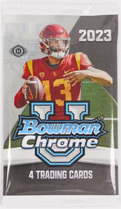 2023 Bowman Chrome University Football Hobby Pack