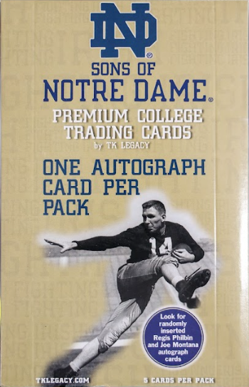 2006 Notre Dame Premium College Trading Cards Pack