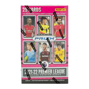2021-22 Panini Prizm Premier League EPL Soccer Cereal Box