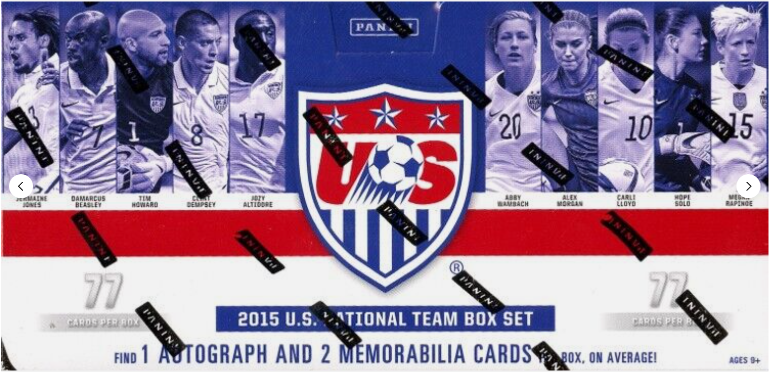 2015 Panini USA National Team Soccer Box Set-1