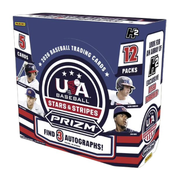 2025/26 Prizm USA Stars & Stripes Baseball H2 Box-1
