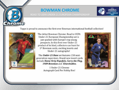 2022 Bowman Chrome Road to UEFA Under 21 European Championship Soccer Hobby Box-2