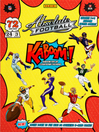 2024 Panini Absolute Football Kaboom! Countdown Calendar-1