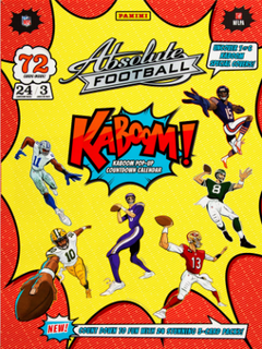 2024 Panini Absolute Football Kaboom! Countdown Calendar-1