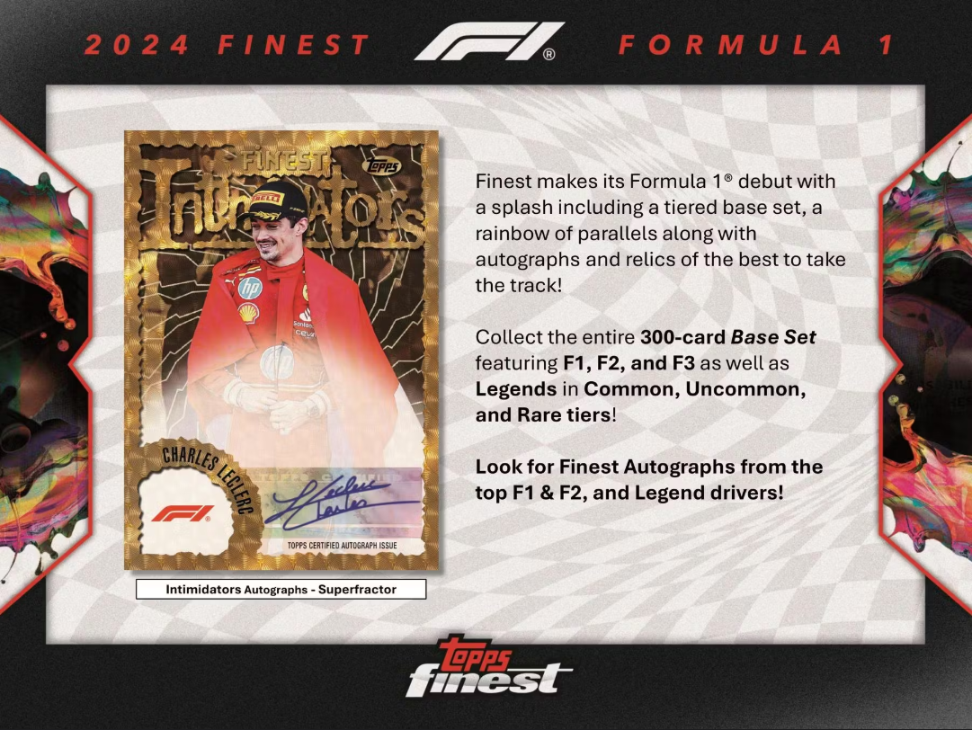 2024 Topps Finest F1 Formula 1 Hobby Box-2