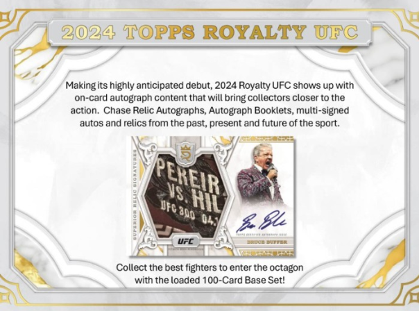 2024 Topps Royalty UFC Hobby Box-2