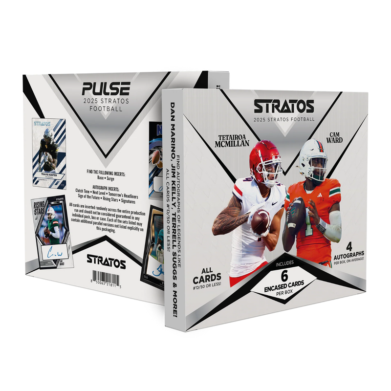 2025 Pulse Stratos Football Hobby Box-1