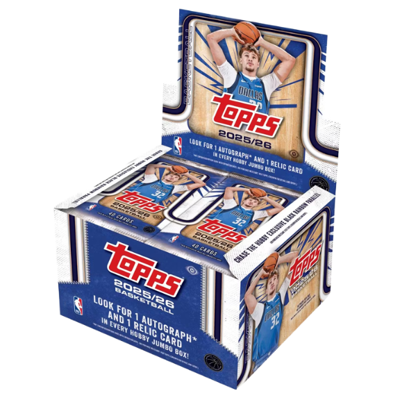2025-26 Topps Basketball Hobby Jumbo Box