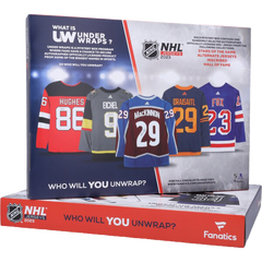 2023 Under Wraps Single Autographed NHL Jersey Box Fanatics Authentic-1