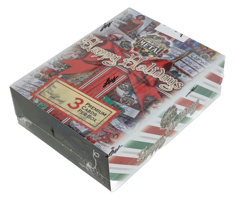 2025 Leaf Metal Happy Holidays Multi-Sport Hobby Box-1