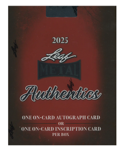 2025 Leaf Metal Authentics Hobby Box-1