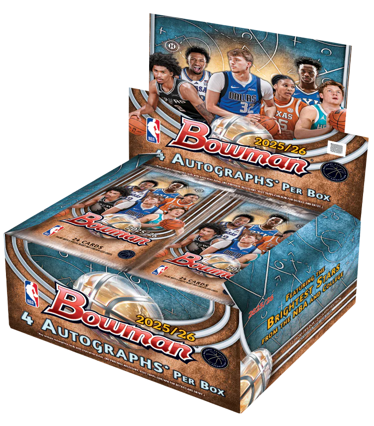 2025/26 Bowman Basketball Hobby Jumbo 8-Box Case