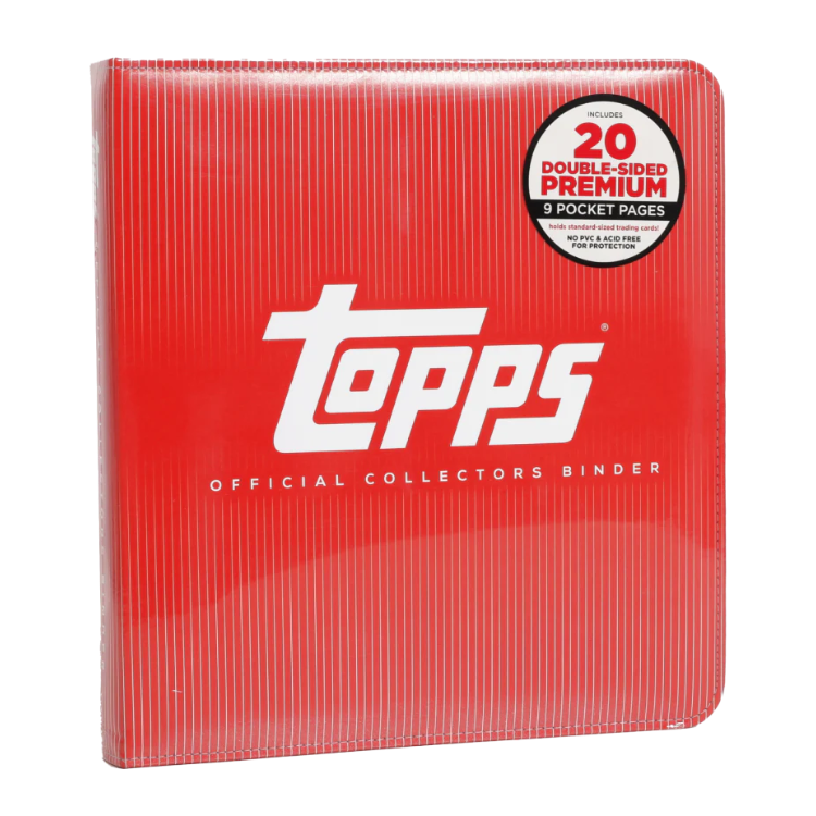 Topps Official Collectors Binder - Red-1