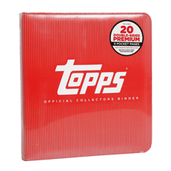 Topps Official Collectors Binder - Red-1