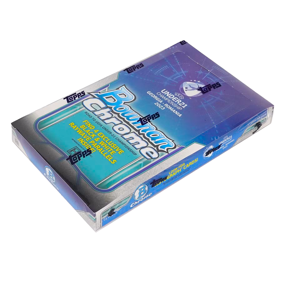 2022 Bowman Chrome Road to UEFA Under 21 European Championship Soccer Lite Box